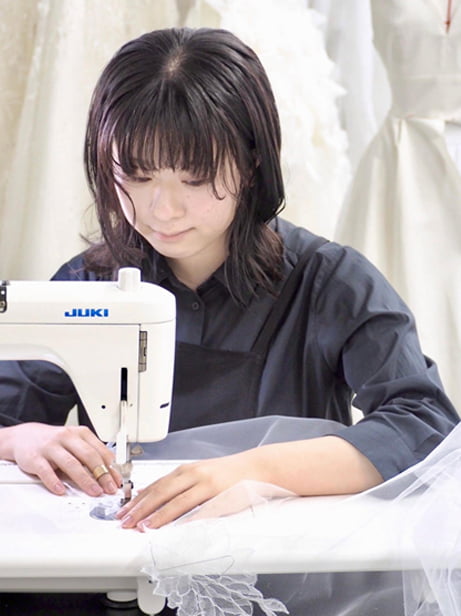 縫製・検品スタッフ(アトリエスタッフ 生産管理)の助川早紀(すけがわさき)のスタッフインタビュー