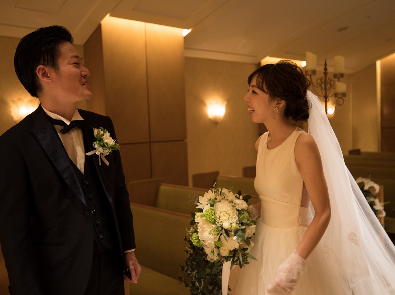 横浜ロイヤルパークにて結婚式を挙げられた花嫁様