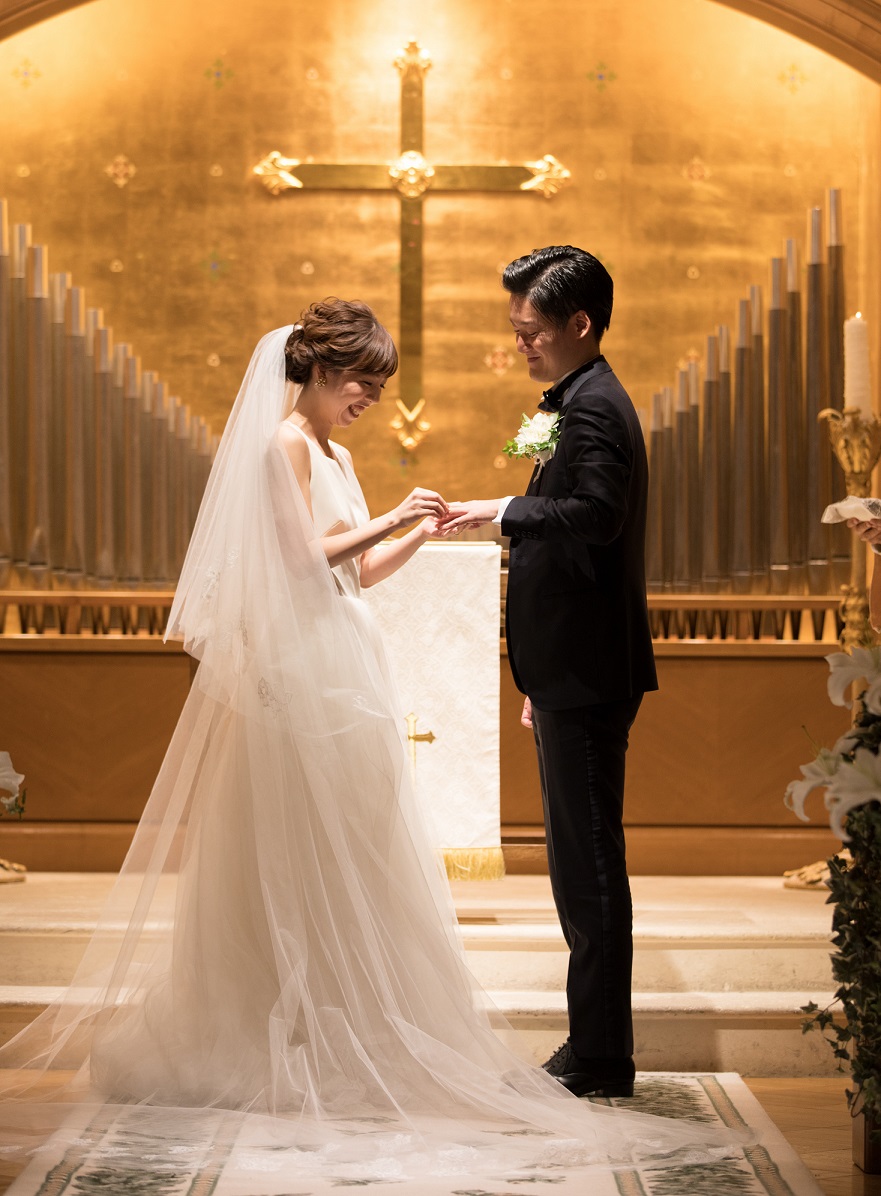 横浜ロイヤルパークにて結婚式を挙げられた花嫁様