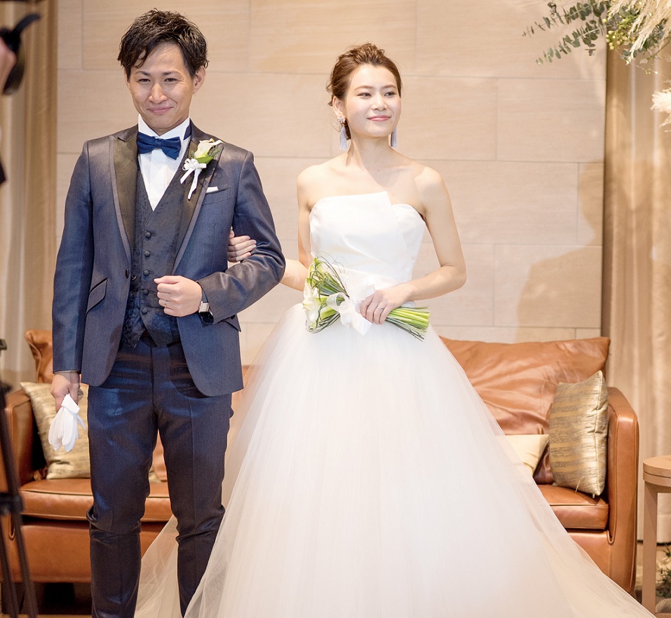 THE SURF OCEAN TERRACEでお式を挙げられたご新婦様