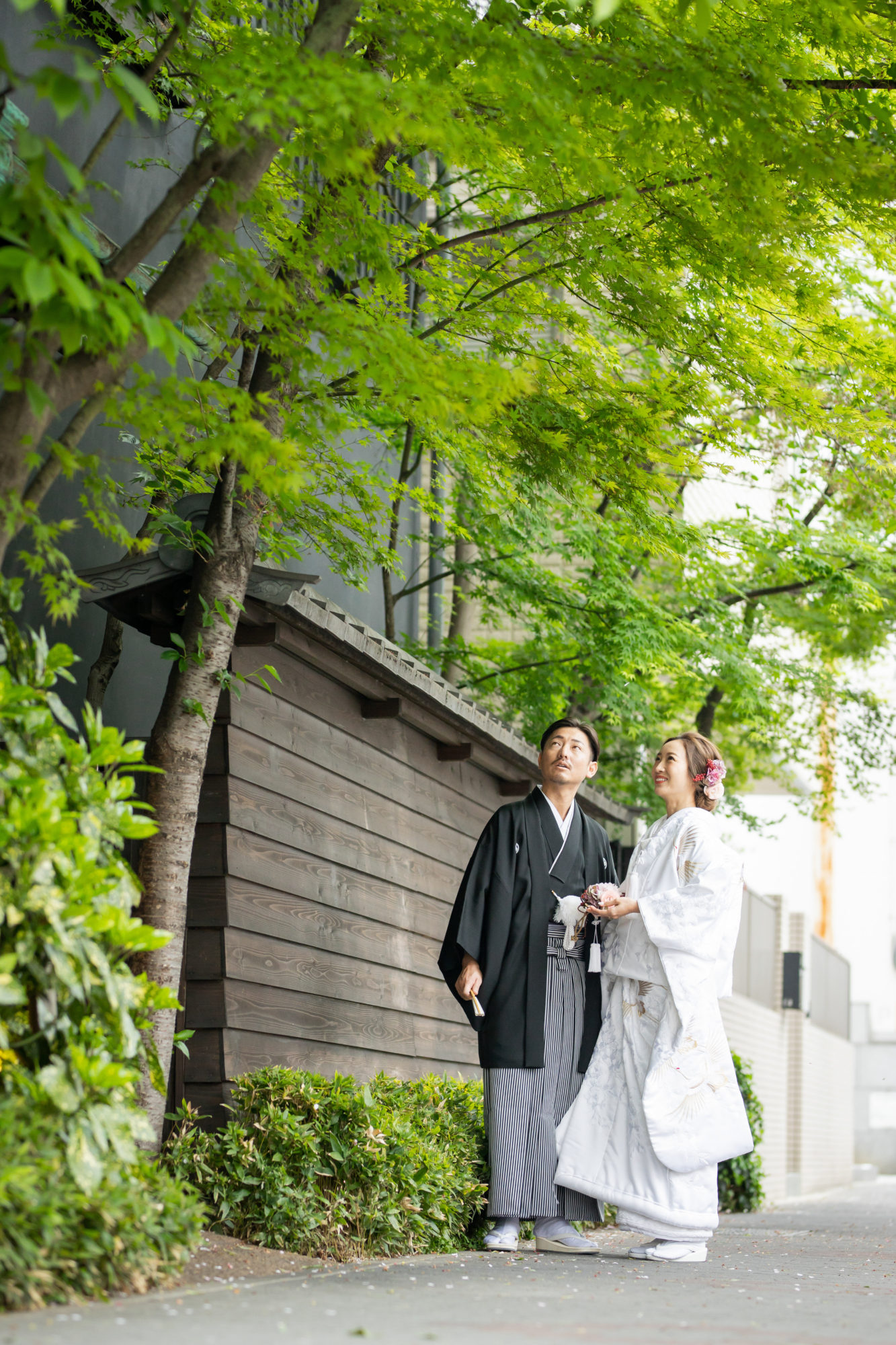 THE KAWABUN NAGOYA(ザ カワブン ナゴヤ）にて白無垢姿の花嫁の前撮り
