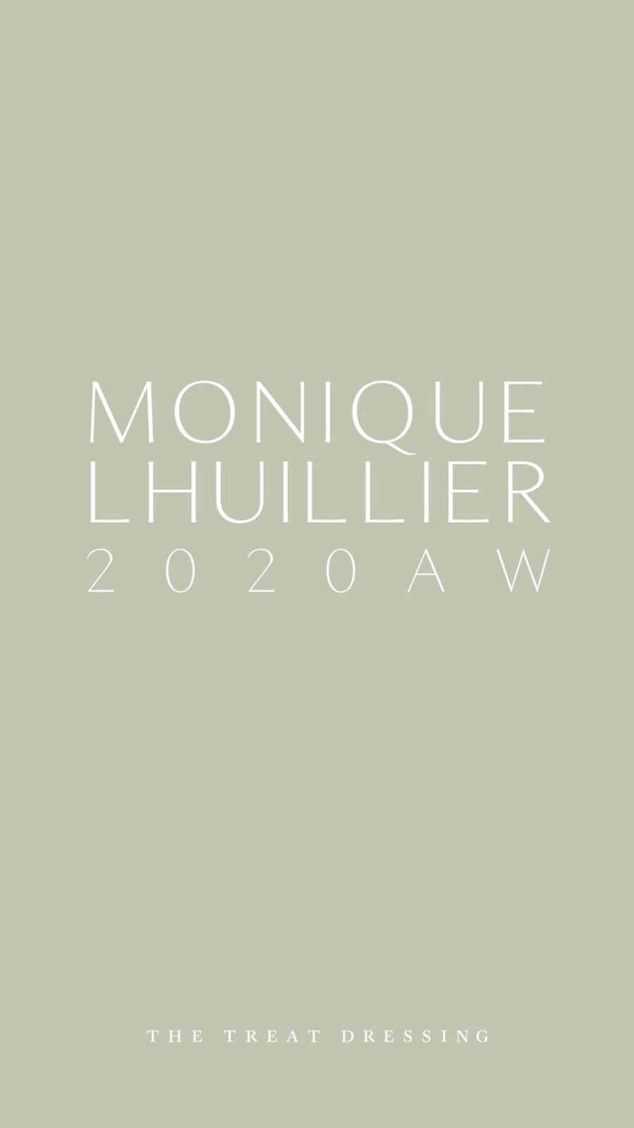 Monique Lhuillier（モニーク・ルイリエ）NYBFW 2020 fall ニューヨークブライダルファッションウィーク トレンドレポート