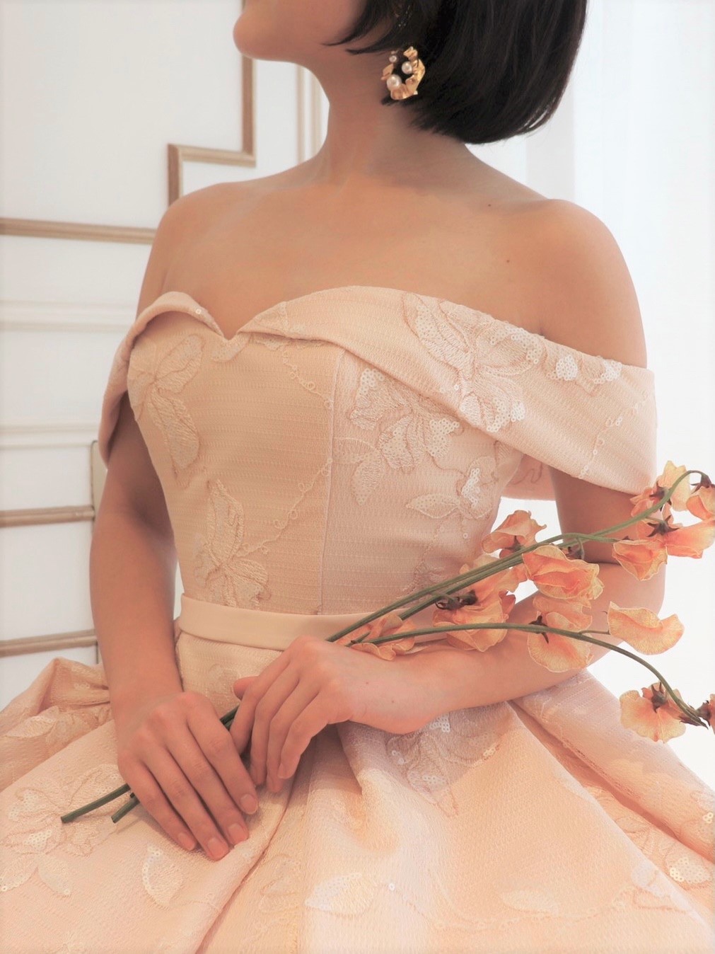 お色直しにおすすめのカラードレスのご紹介～ピンク＆パープル～｜ザ