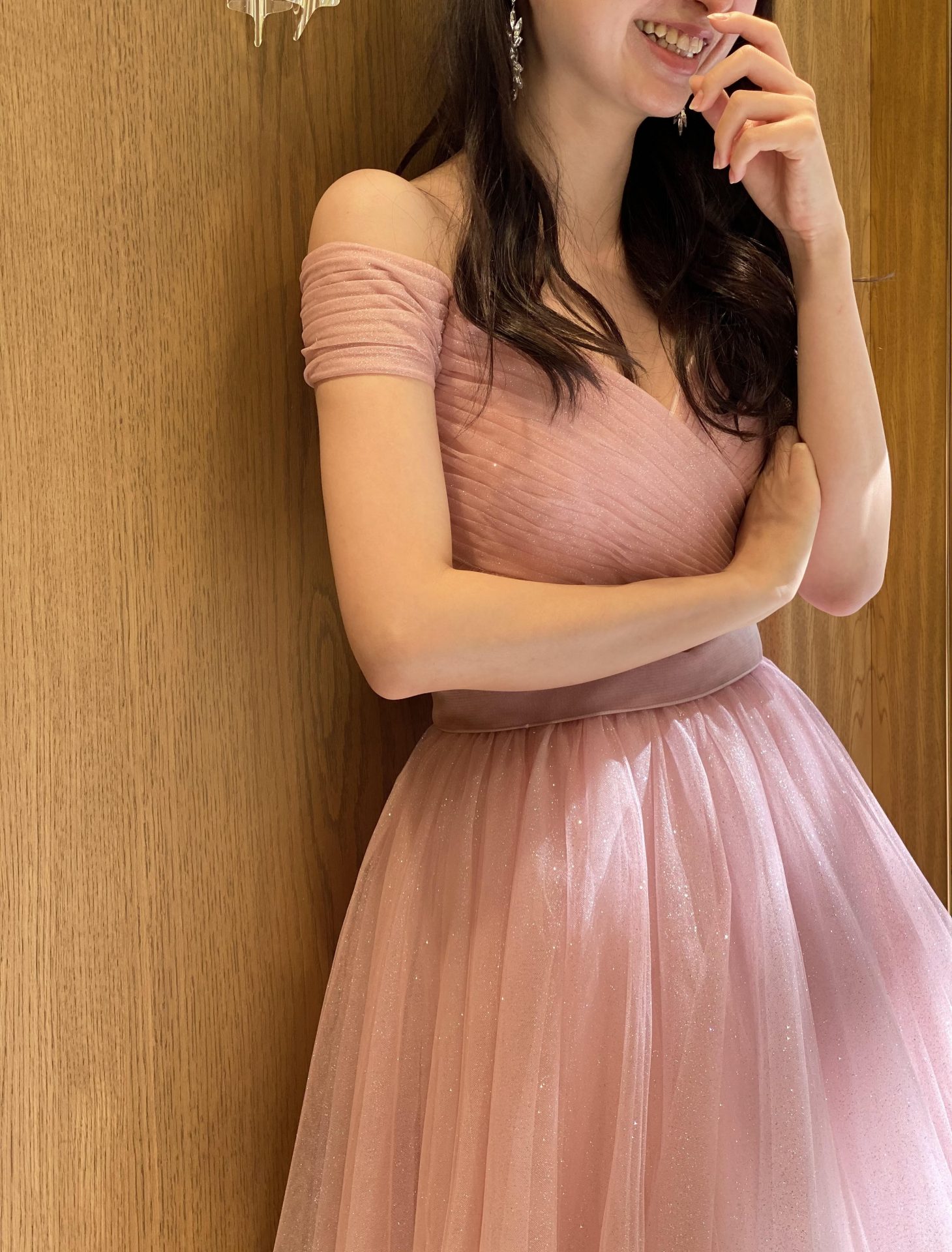 THE TREAT DRESSING 大阪店（ザ・トリート・ドレッシング・大阪店）で人気のピンクの新作カラードレス