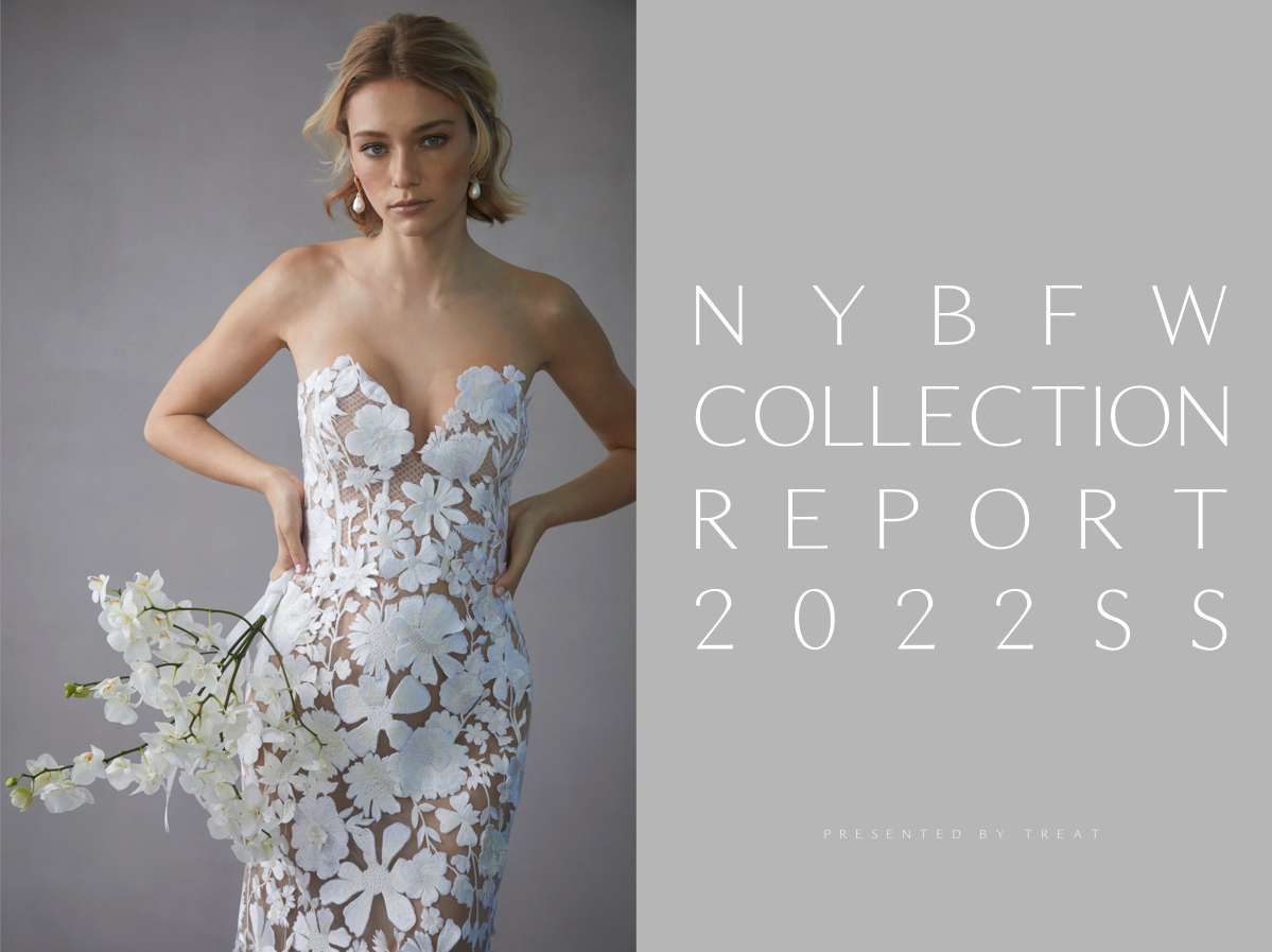 ニューヨークブライダルファッションウィーク 2022 春夏トレンドレポート vol.1