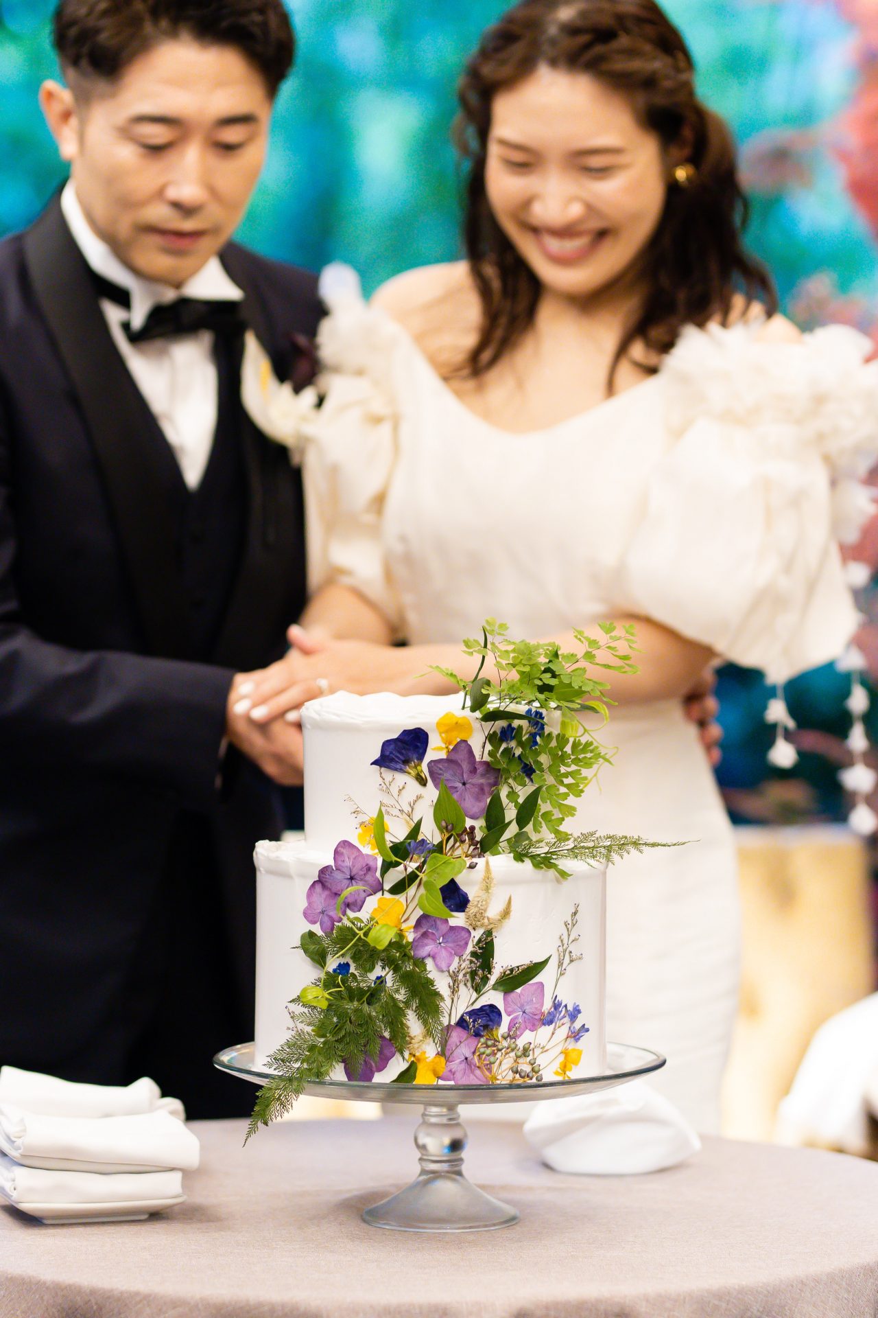 ザカワブンナゴヤで挙げるセンス溢れる結婚式におすすめのマーメイドラインのウェディングドレス