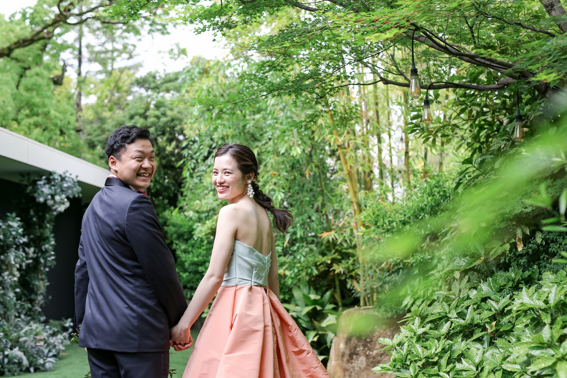 森のような緑に囲まれた関西大阪のウェディング結婚式場
