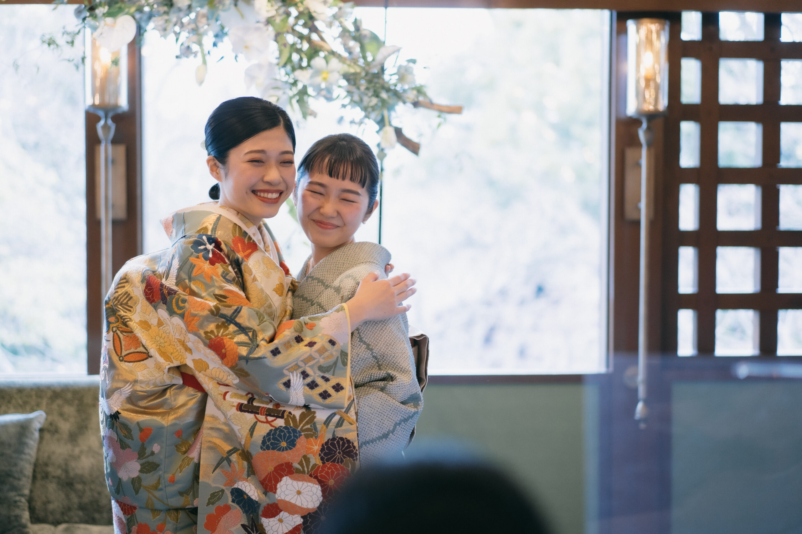 ザソウドウヒガシヤマ京都にてゲストの方もお着物をお召になられた京都らしいご結婚式のご紹介