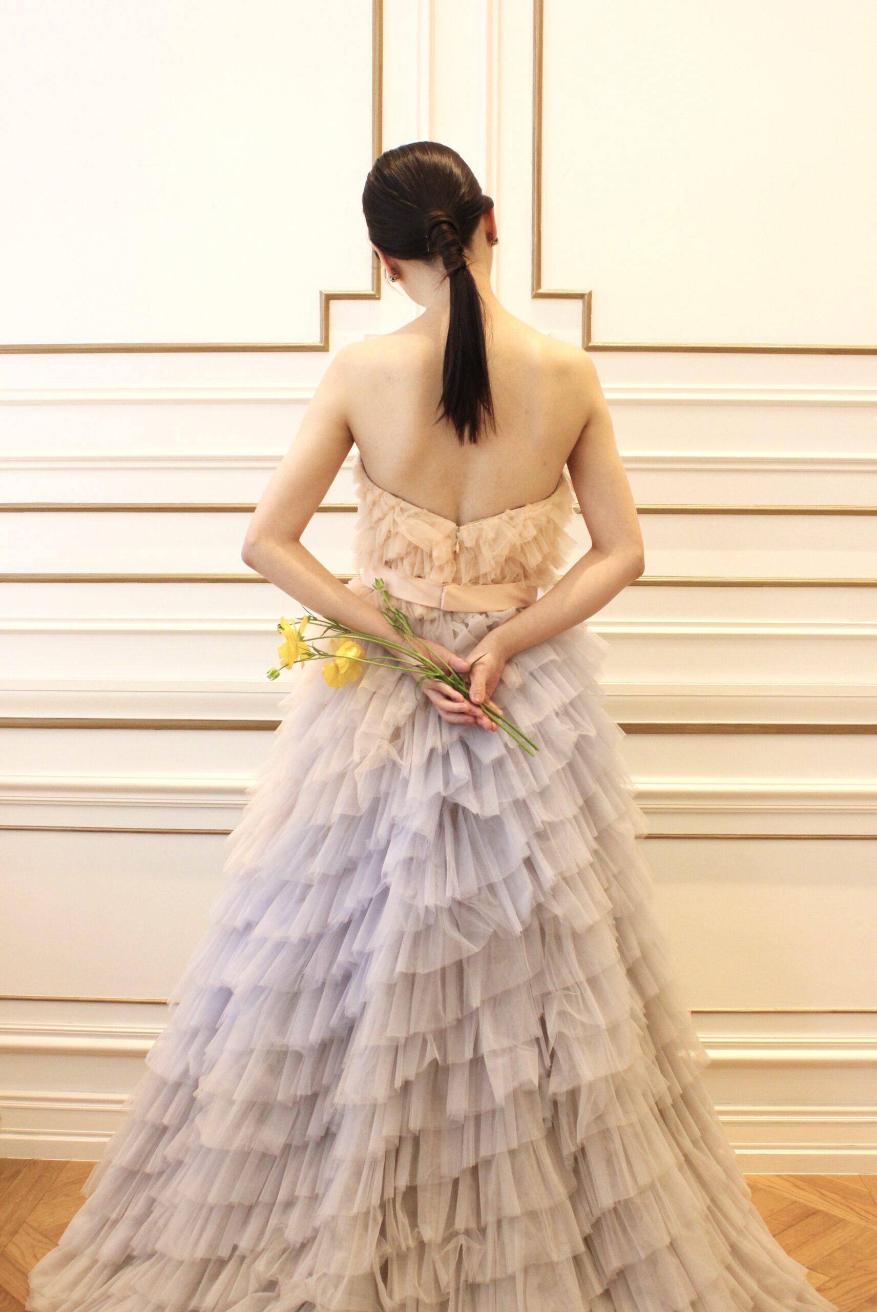 春の結婚式を控える花嫁へおすすめのピンクのカラードレス