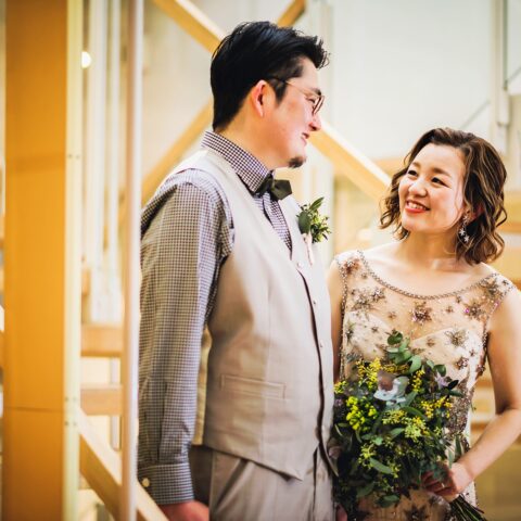 アマンダンブルー鎌倉にぴったりのトリートドレッシングのレンタルウェディングドレスをご紹介