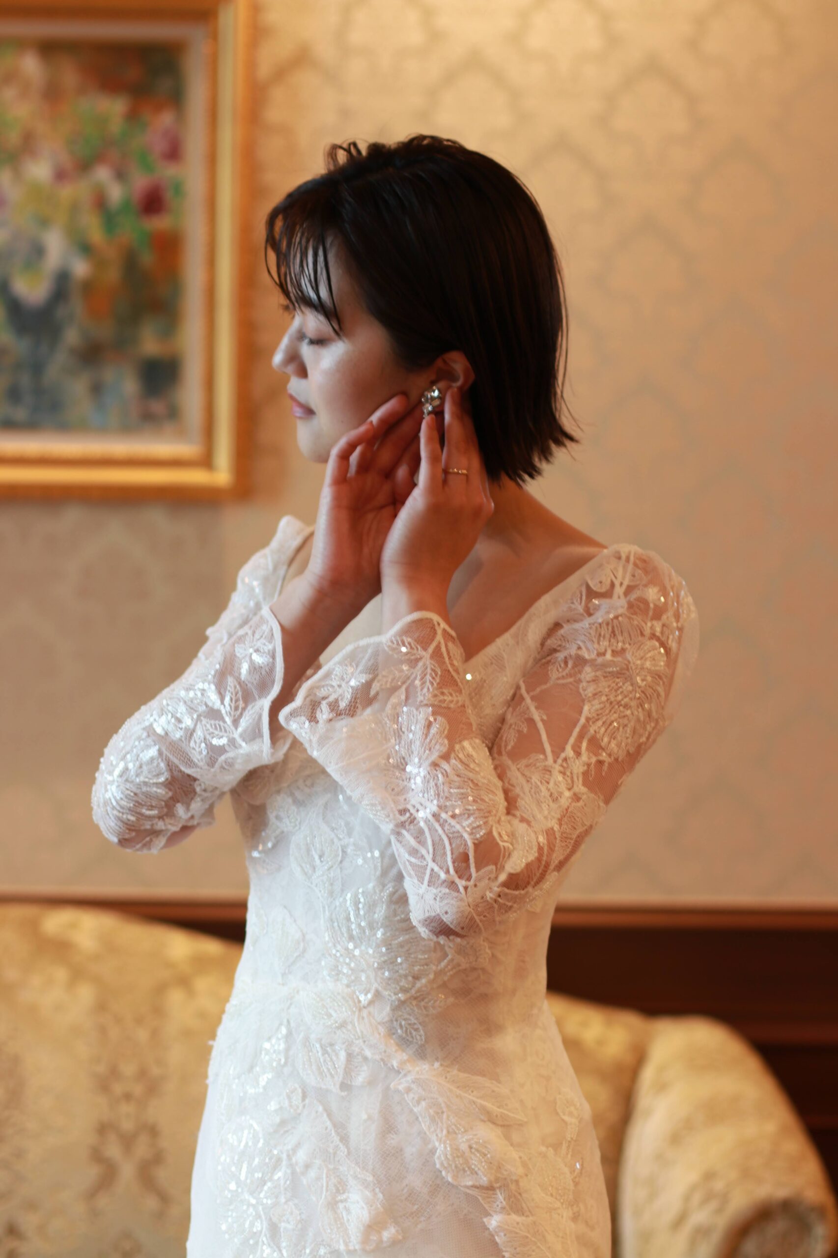 霞山会館で結婚式を控える花嫁におすすめのウェディングドレス・カラー