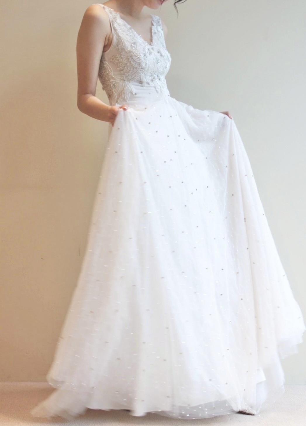 THE TREAT DRESSING京都店にてお取り扱いをしているLIZ MARTINEZは日本初上陸のブランドで他の花嫁とはかぶらないウェディングドレス