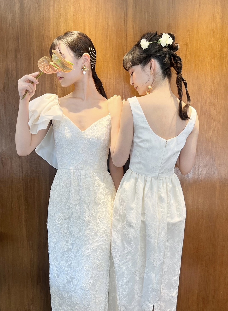 トリートドレッシング神戸店で神戸エリアのおしゃれな花嫁におすすめしたい日本初上陸のブランドマルカリアンの新作のウェディングドレスをご自身らしさを演出できるコーディネートと合わせてご紹介します。
