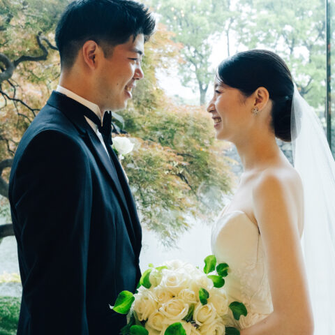 パレスホテル東京のエレガントで洗練された春の結婚式