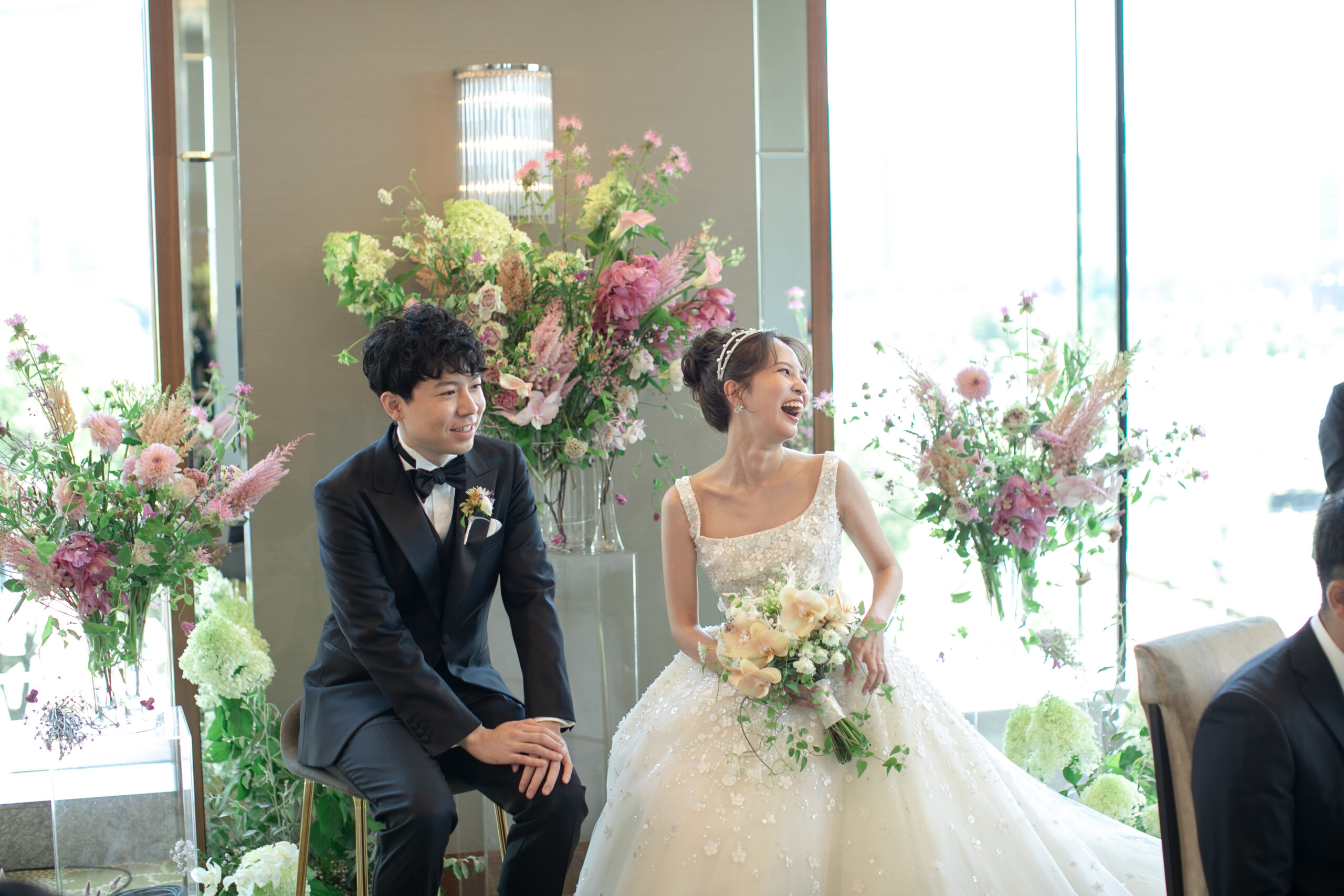 ザトリートドレッシング提携会場のパレスホテル東京で叶えるラグジュアリーな結婚式におすすめのELIE SAAB BRIDE(エリー サーブ ブライド)の最新のスタイリングのご紹介