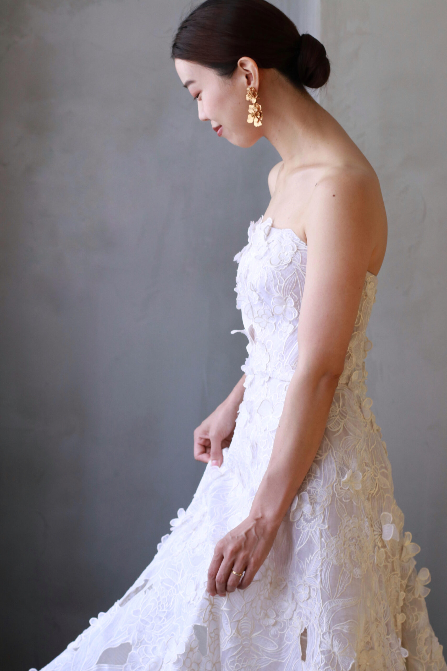 トリートドレッシングがおすすめする東京エリアの花嫁にお召いただきたい、Oscar de la Renta(オスカー デ ラ レンタ)の新作ウェディングドレスのコーディネートのご紹介