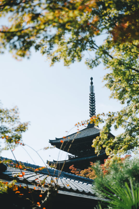 京都の八坂エリアのザ ソウドウ 東山 京都でのロケーション前撮り