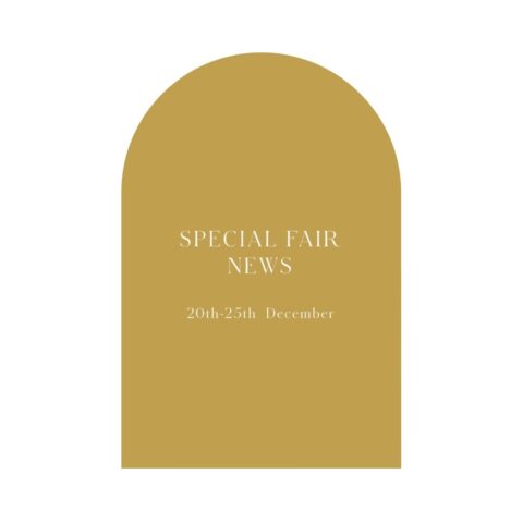 ザトリートドレッシングアディション店にて12月20日から12月25日限定のスペシャルフェアのご案内