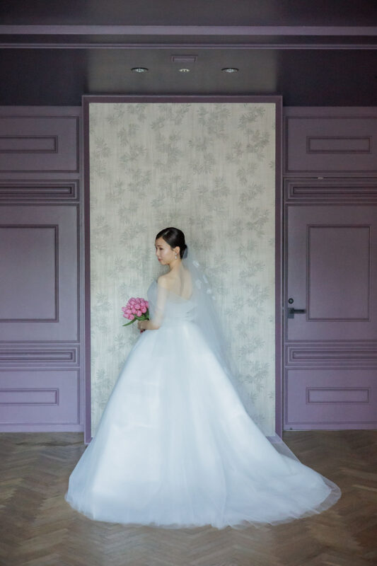 オリエンタルホテル神戸で叶える上質な結婚式とオスカーデラレンタのチュールの美しいウェディングドレスのご紹介