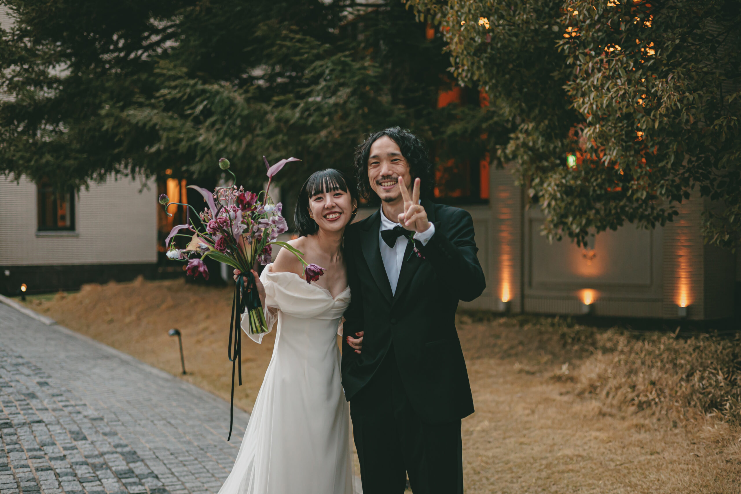 ガーデンを兼ね備えた結婚式会場は1年を通して緑豊かな風情が楽しめられアットホームな雰囲気にぴったりです