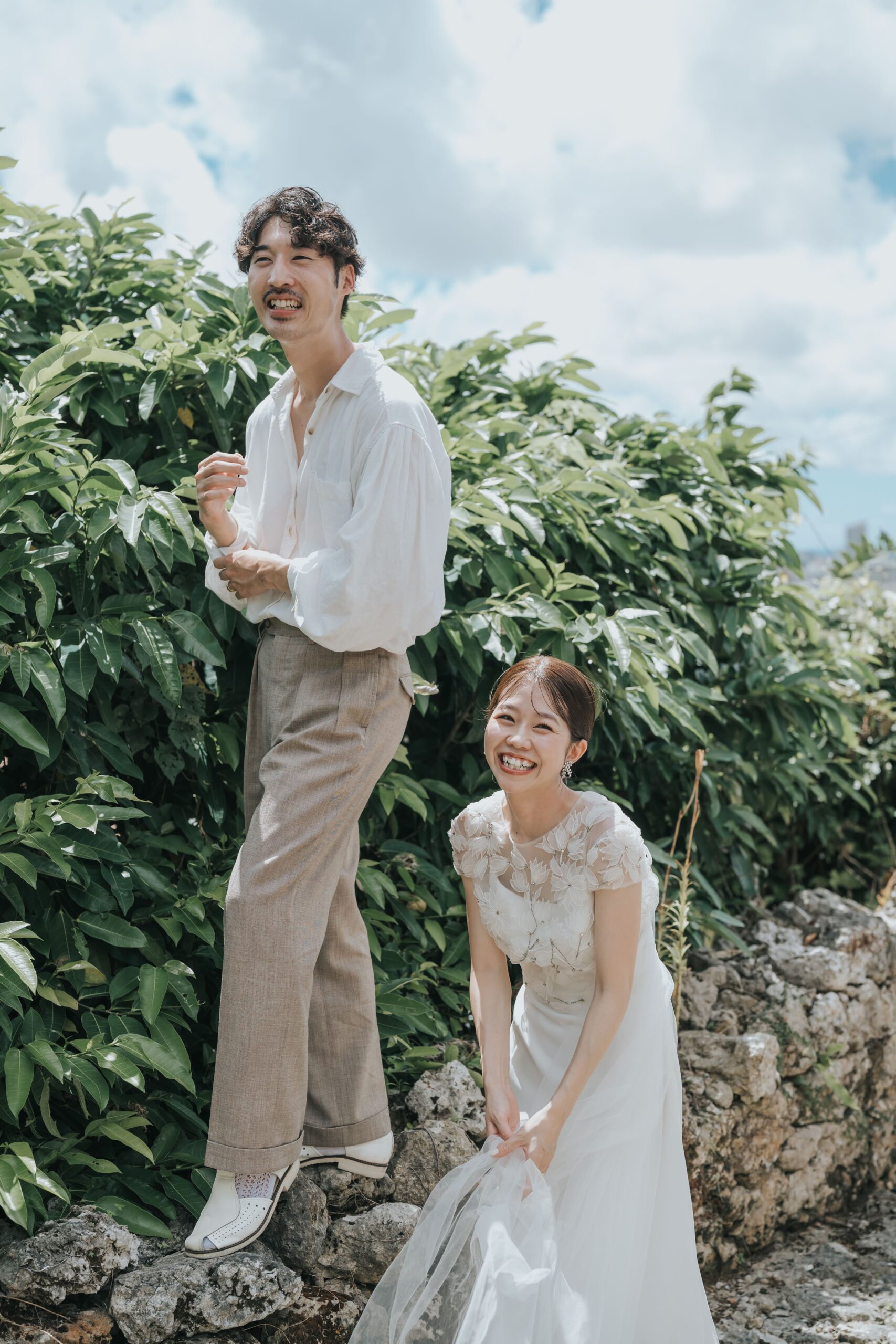 おふたりの笑顔を引き出す沖縄フォトプラン