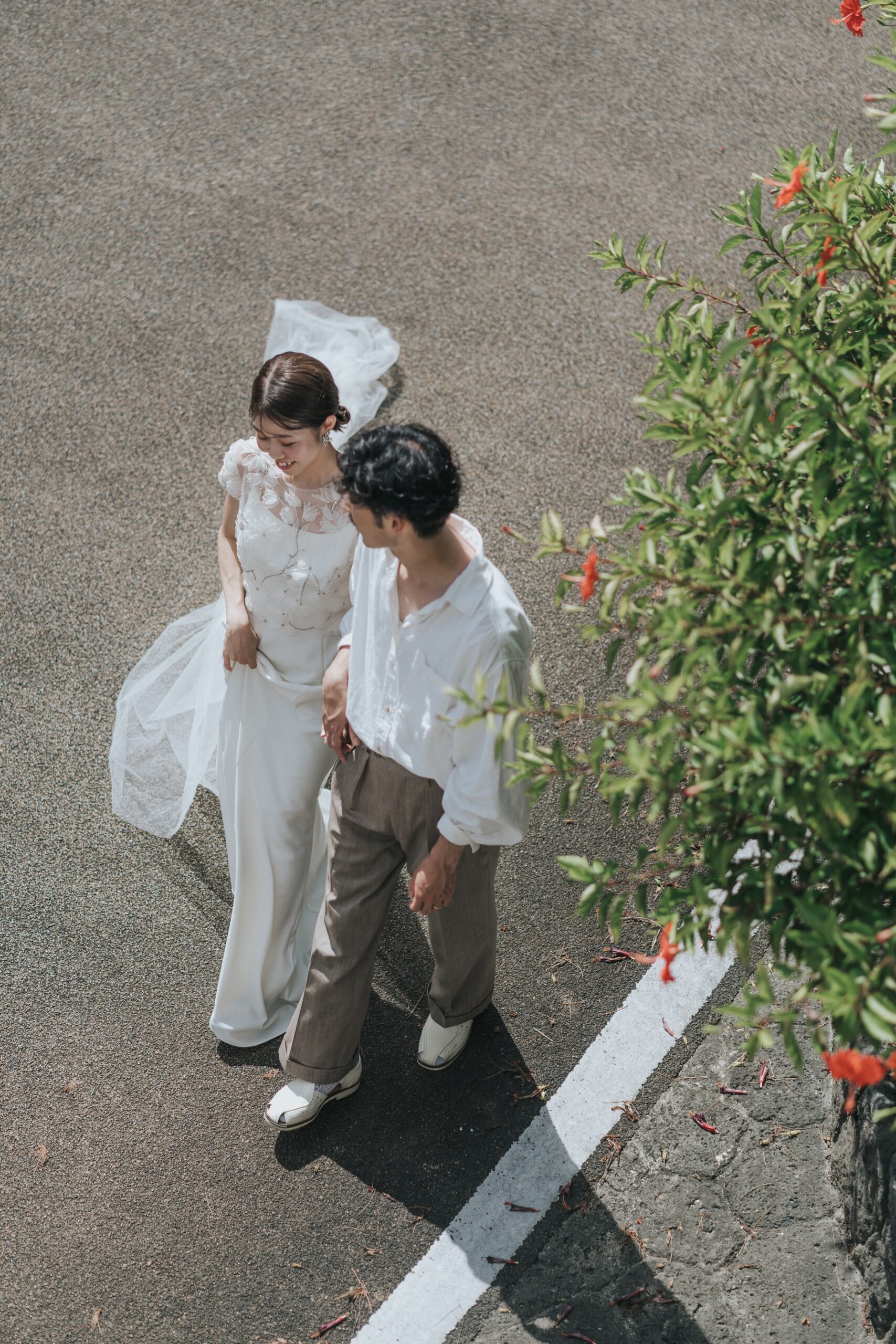 歴史ある街並みでセンスフルな沖縄フォトプラン