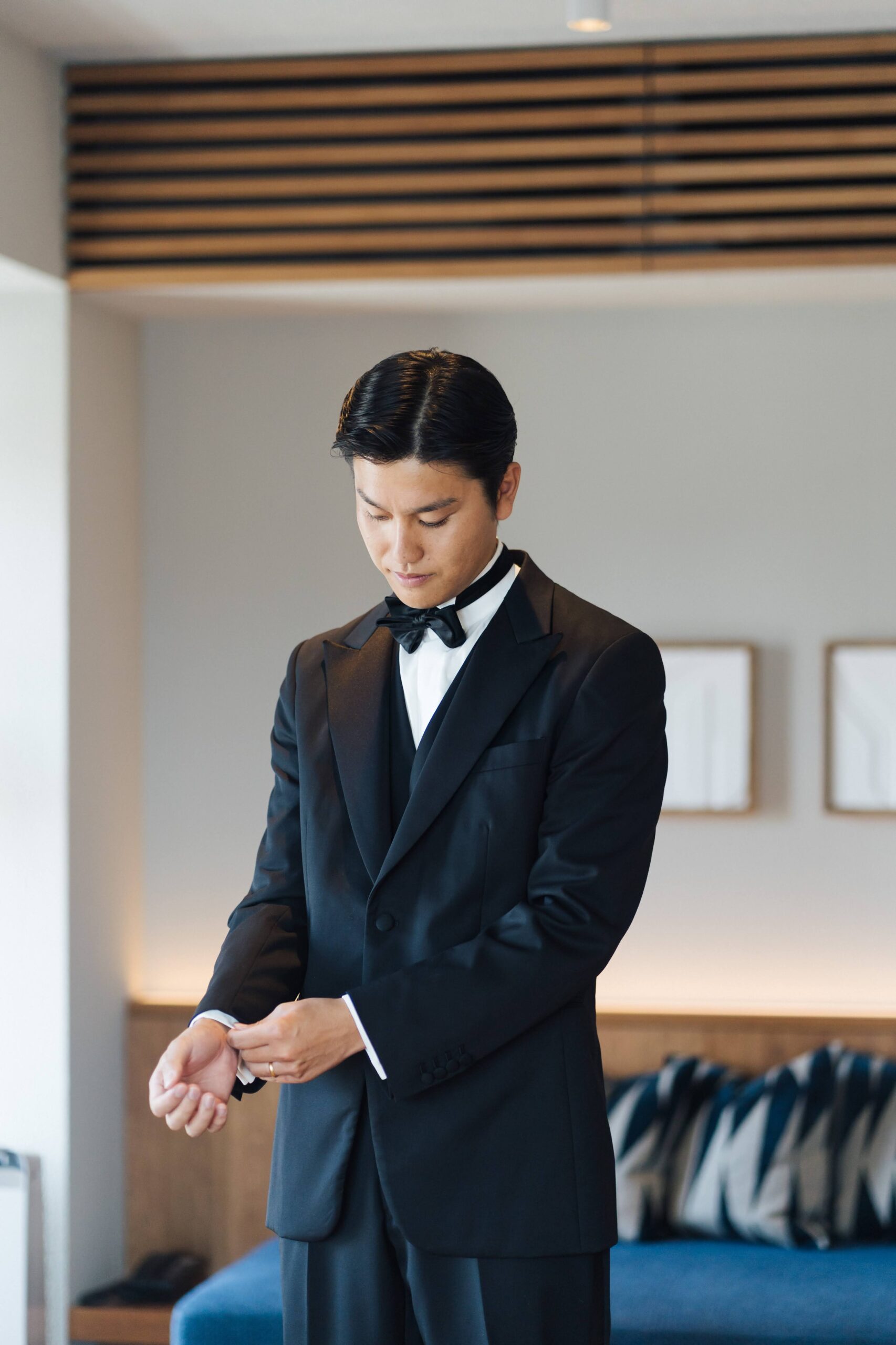 リラックスした空間で行うファーストミート