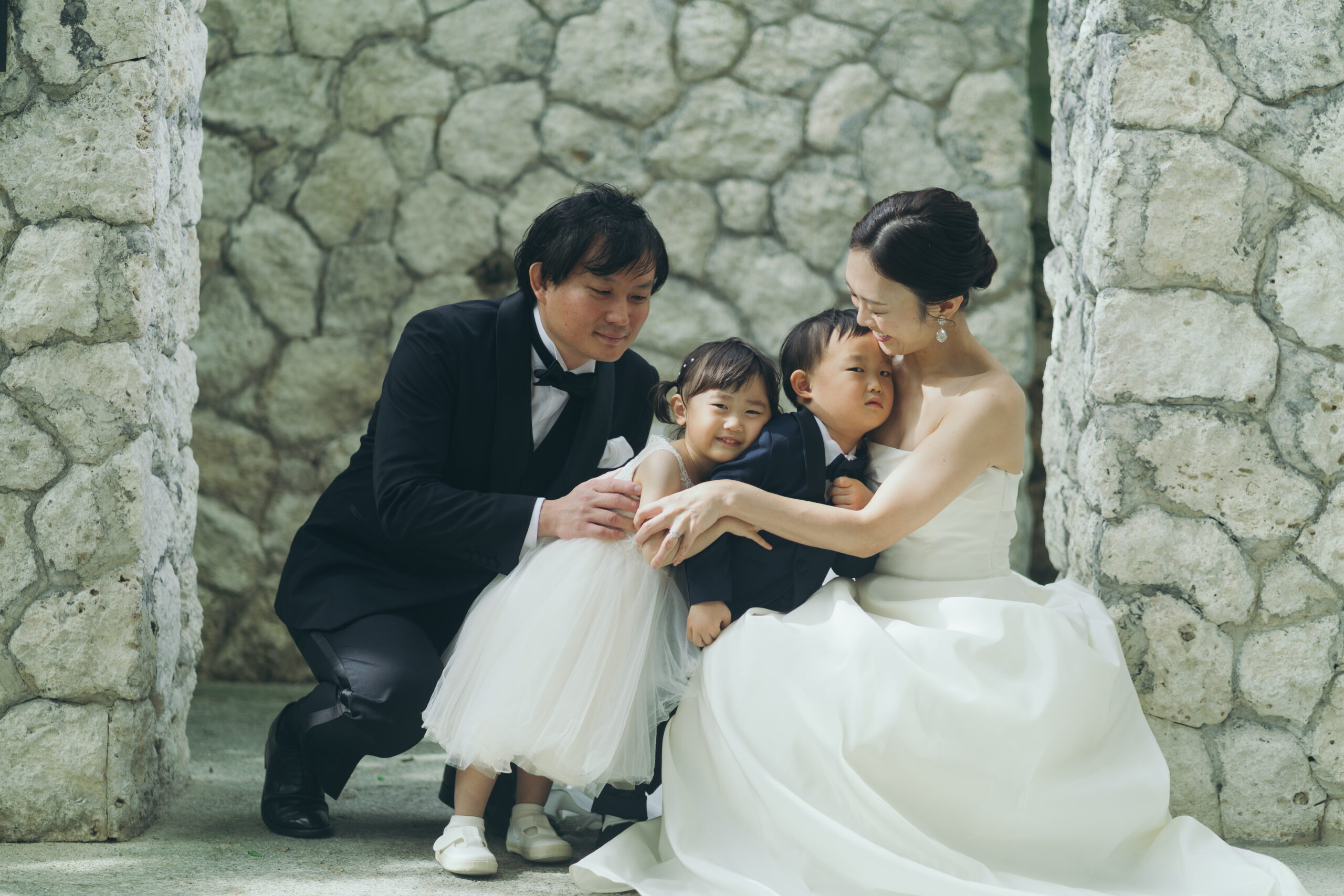 ご家族でのリラックスした空間の中での撮影